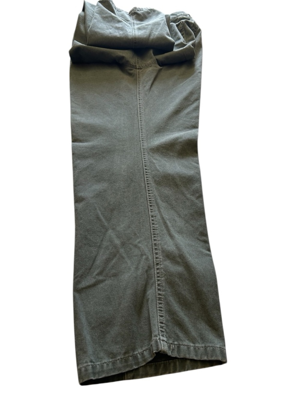 Dockers Men's Relaxed Straight-Leg Jeans in Olive - Picture 9 of 11